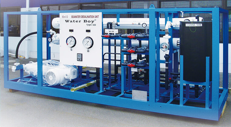 海水淡水化装置の写真
