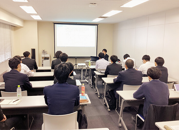 りんかい日産建設で実施したコンプライアンス研修の風景写真