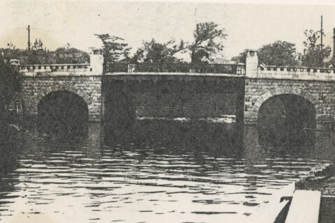 一ツ橋新設工事(1925年)の写真